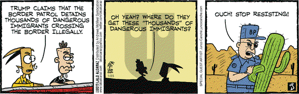La Cucaracha on Wednesday January 23, 2019 Comic Strip
