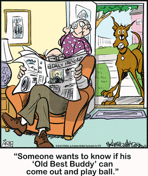 Marmaduke on Thursday April 26, 2018 Comic Strip