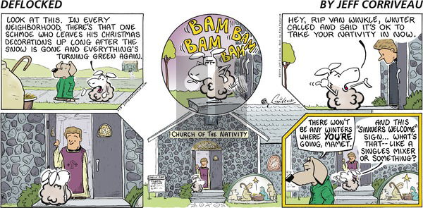 DeFlocked on Sunday March 6, 2011 Comic Strip