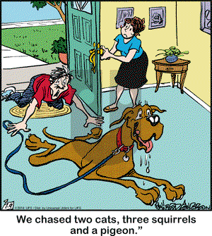 Marmaduke on Wednesday July 9, 2014 Comic Strip