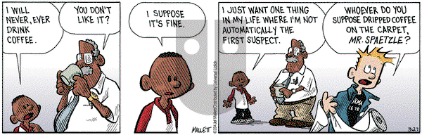 Frazz on Thursday March 27, 2014 Comic Strip