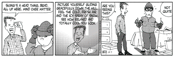Luann on Saturday December 7, 1996 Comic Strip