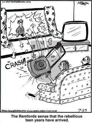 Close to Home on Saturday July 29, 2006 Comic Strip