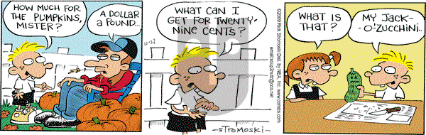 Soup to Nutz - Old on Tuesday October 27, 2009 Comic Strip