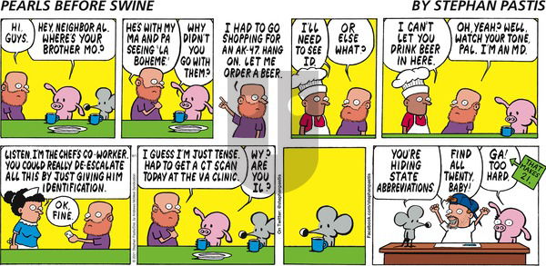 Pearls Before Swine - Sunday August 1, 2021 Comic Strip