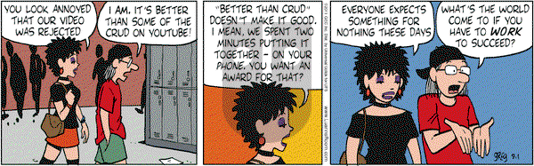 Luann on Thursday September 1, 2011 Comic Strip