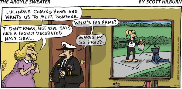 The Argyle Sweater on Sunday December 29, 2013 Comic Strip