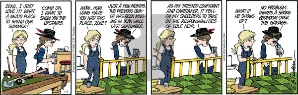 Doonesbury on Monday January 5, 2015 Comic Strip