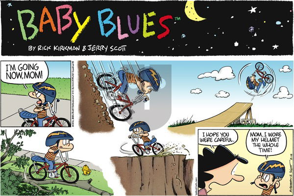 Baby Blues on Sunday August 14, 2016 Comic Strip