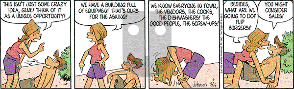 Arlo and Janis on Tuesday September 16, 2014 Comic Strip