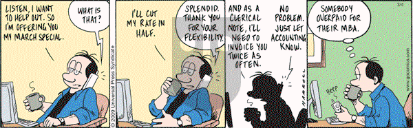 Adam@Home on Wednesday March 4, 2009 Comic Strip