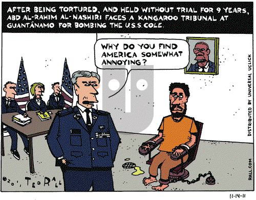 Ted Rall on Monday November 14, 2011 Comic Strip