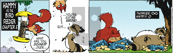 Over the Hedge on Friday April 2, 2021 Comic Strip