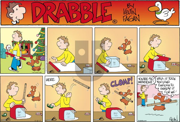 Drabble on Sunday December 16, 2012 Comic Strip