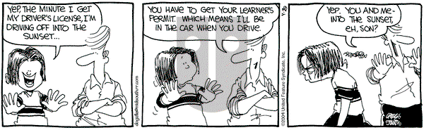 The Buckets on Thursday April 29, 2004 Comic Strip