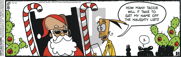 La Cucaracha on Wednesday December 18, 2019 Comic Strip