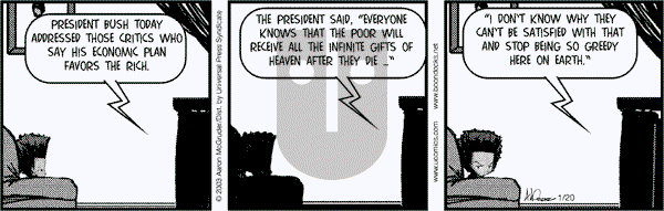 The Boondocks on Thursday August 23, 2012 Comic Strip