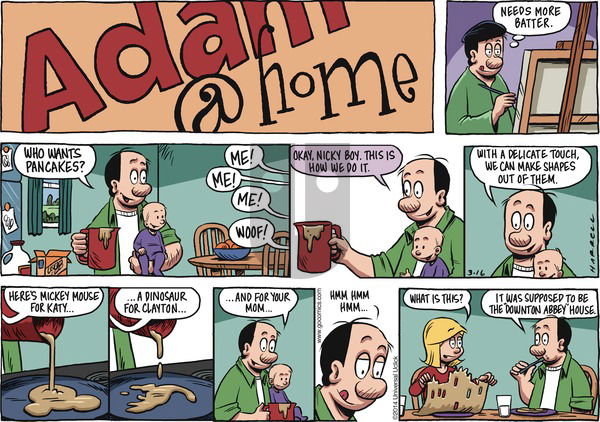 Adam@Home on Sunday March 16, 2014 Comic Strip
