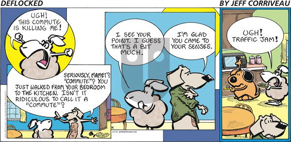 DeFlocked on Sunday December 15, 2019 Comic Strip