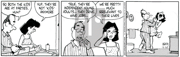 Luann on Monday December 30, 2002 Comic Strip