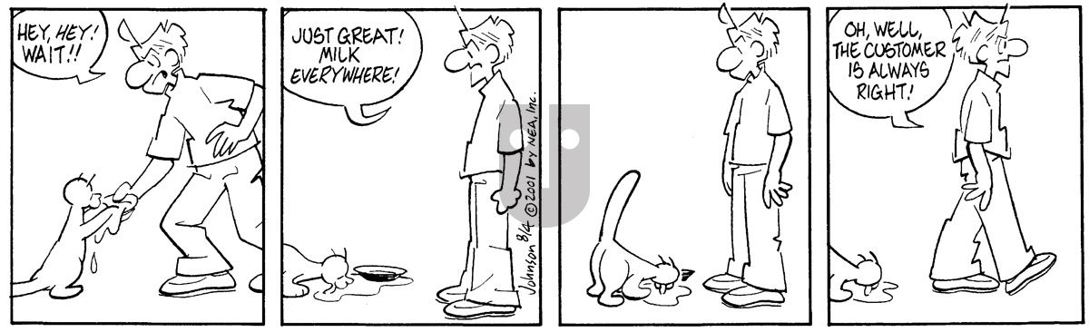Arlo and Janis - Saturday August 4, 2001 Comic Strip