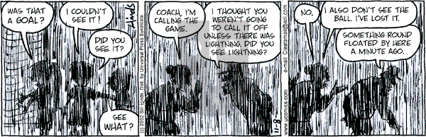 Cleats - Saturday October 17, 2020 Comic Strip