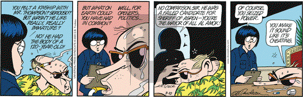 Doonesbury - Thursday March 10, 2005 Comic Strip