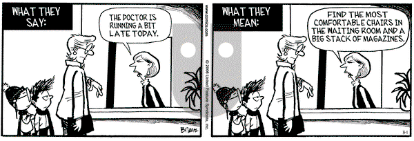 Grand Avenue on Wednesday March 1, 2006 Comic Strip