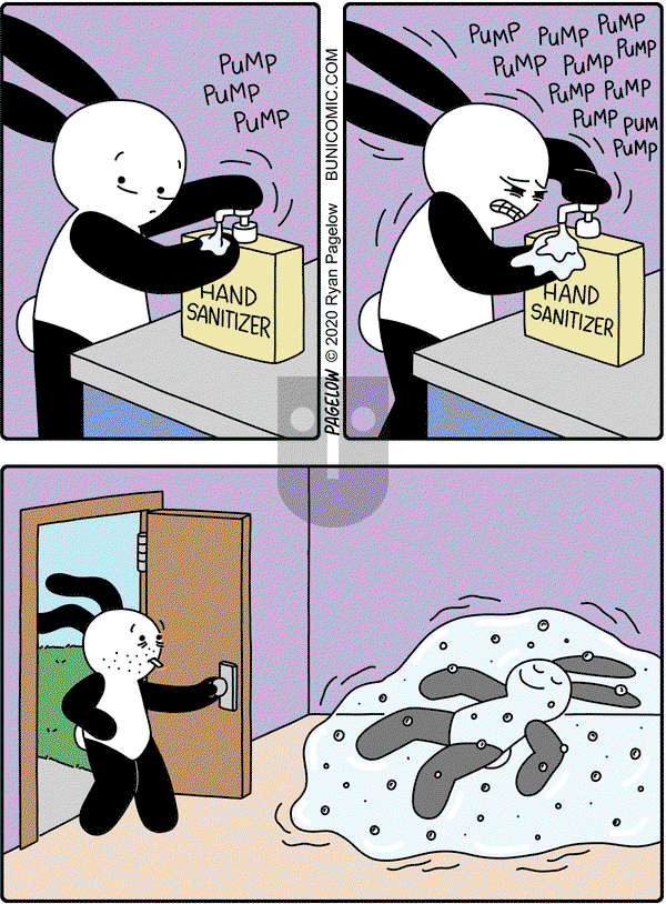 Buni on Monday March 16, 2020 Comic Strip