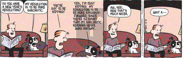 Pooch Cafe on Monday December 31, 2007 Comic Strip