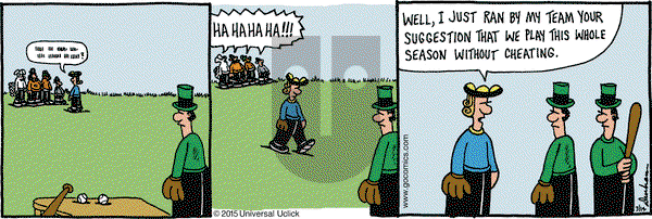 Overboard on Saturday March 14, 2015 Comic Strip