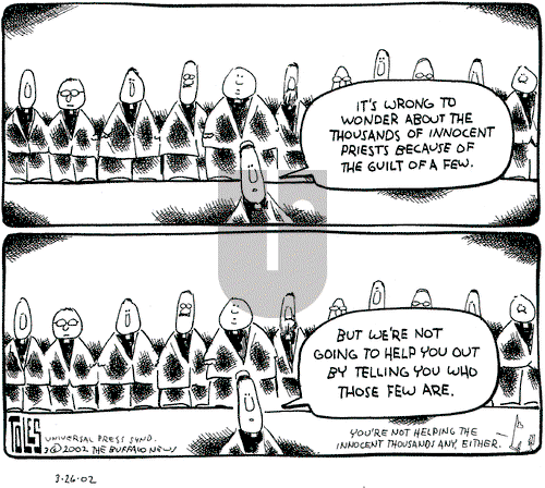 Tom Toles on Tuesday March 26, 2002 Comic Strip