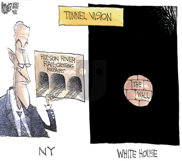 Matt Davies on Tuesday March 19, 2019 Comic Strip
