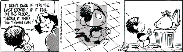 Rose is Rose on Friday February 21, 1992 Comic Strip