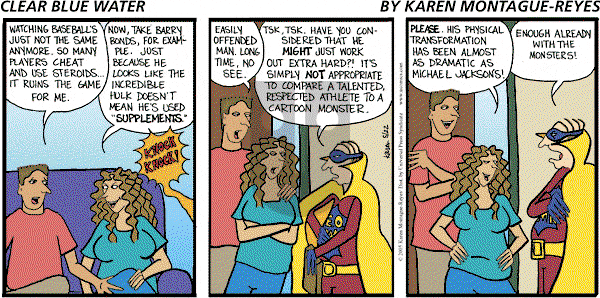 Clear Blue Water on Sunday May 22, 2005 Comic Strip