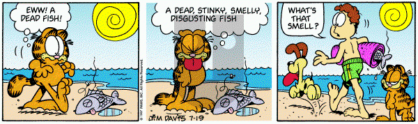 Garfield on Saturday July 19, 1997 Comic Strip