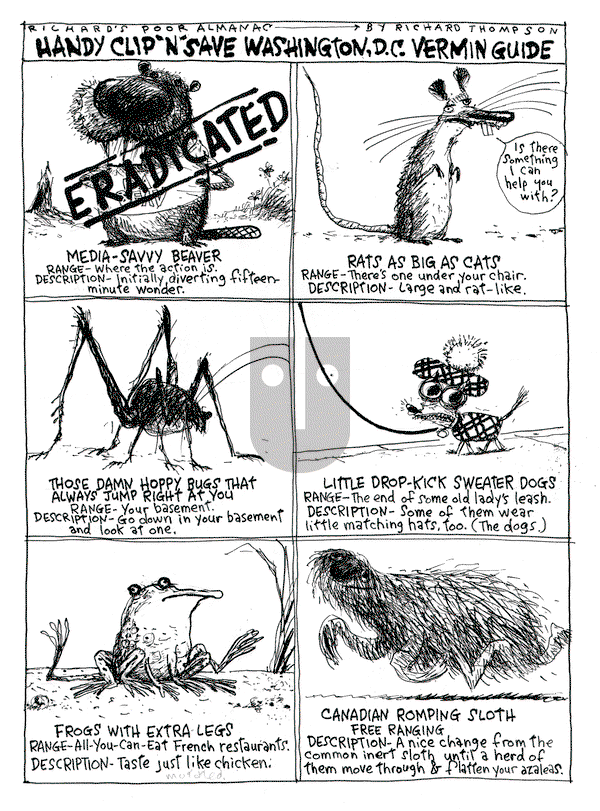 Richard's Poor Almanac on Monday September 28, 2015 Comic Strip