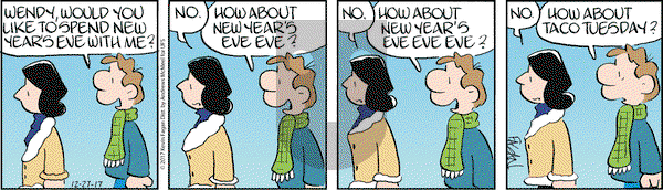 Drabble on Wednesday December 27, 2017 Comic Strip