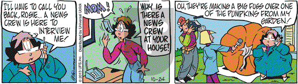 Rose is Rose on Thursday October 24, 2013 Comic Strip