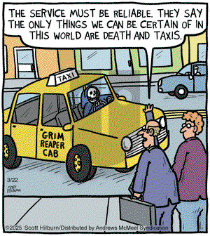 The Argyle Sweater on Saturday March 22, 2025 Comic Strip