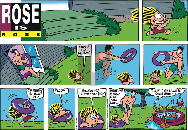 Rose is Rose on Sunday August 20, 2017 Comic Strip