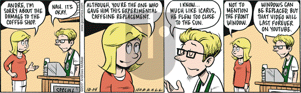 Adam@Home on Saturday October 14, 2017 Comic Strip