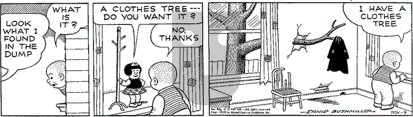 Nancy Classics - Friday November 8, 2024 Comic Strip