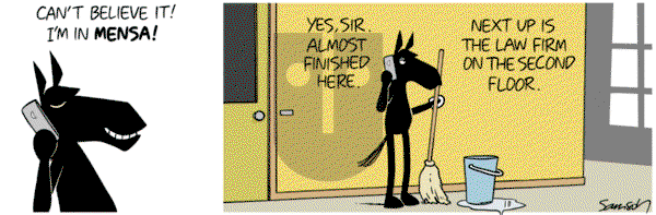 Dark Side of the Horse on Wednesday October 18, 2017 Comic Strip