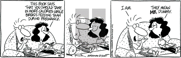 Baby Blues on Monday June 11, 1990 Comic Strip