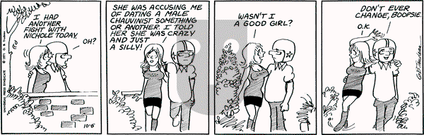 Doonesbury on Wednesday October 6, 1971 Comic Strip