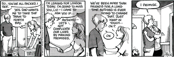 For Better or For Worse on Friday August 27, 1999 Comic Strip