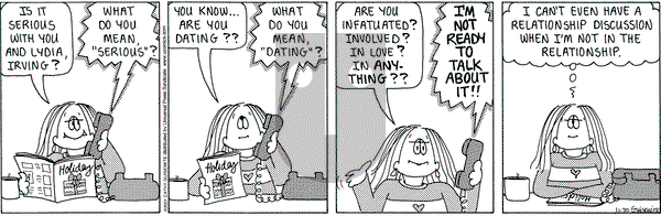 Cathy Classics - Friday December 1, 2023 Comic Strip
