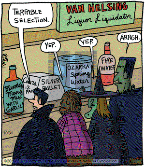The Argyle Sweater on Thursday October 31, 2019 Comic Strip