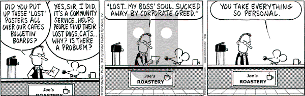 Pearls Before Swine on Monday September 11, 2006 Comic Strip